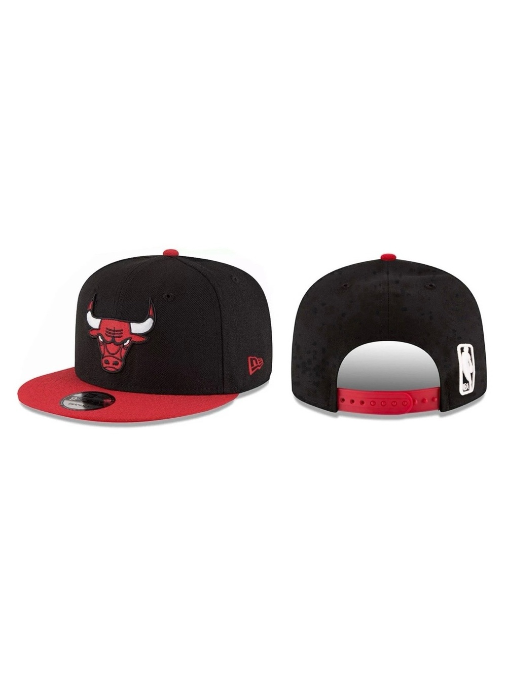 NEW ERA - NBA - Chicago Bulls 9FIFTY Snapback Cap - Black/Red
